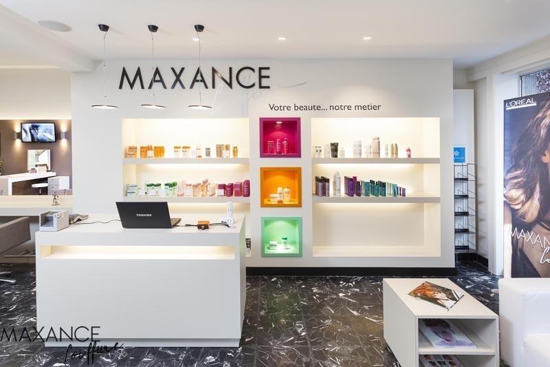Réception du salon Maxance Coiffure — Avenue Gabriel Emile Lebon 157, Woluwe-Saint-Pierre